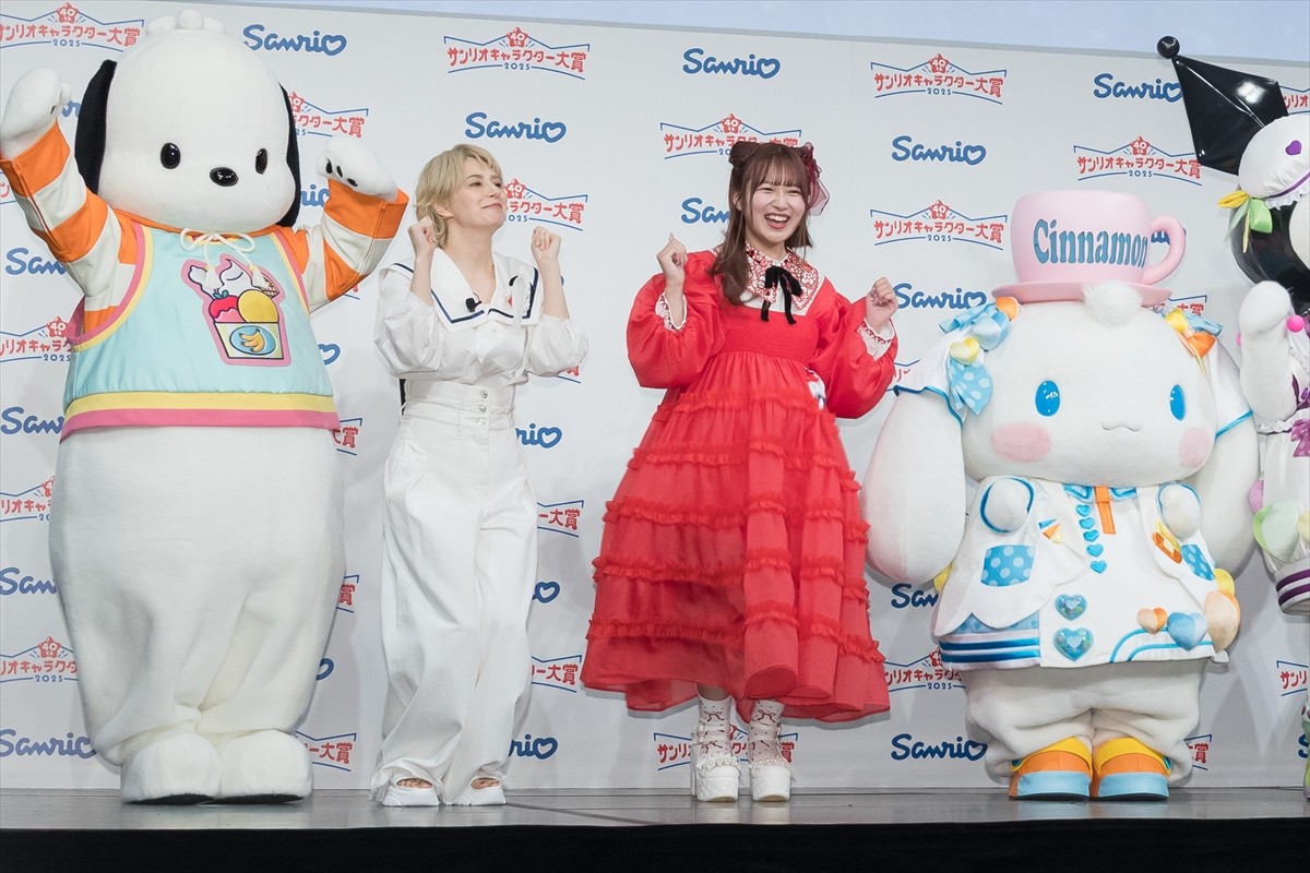 辻希美の娘・希空、猫耳ヘア＆ドレス姿で登場　“推し”との対面に感激「すっごい幸せです」