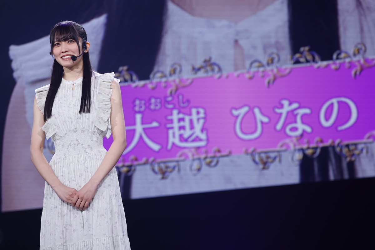 乃木坂46、6期生が初ステージ　⽮⽥萌華ら5人がセンターに　特技披露にファン歓声