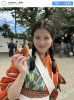 【写真】『あんぱん』今田美桜、“パン食い競争”オフショットに反響「なんでこんなに可愛いの」