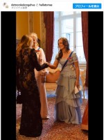 ノルウェー王室イングリッド・アレクサンドラ王女が公式晩さん会に初出席　※「ノルウェー王室」インスタグラム