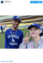 JO1、ドジャーススター選手に大興奮　大谷翔平のプレー目撃、ベッツのサインをもらう姿に「すごすぎる」とファン驚き