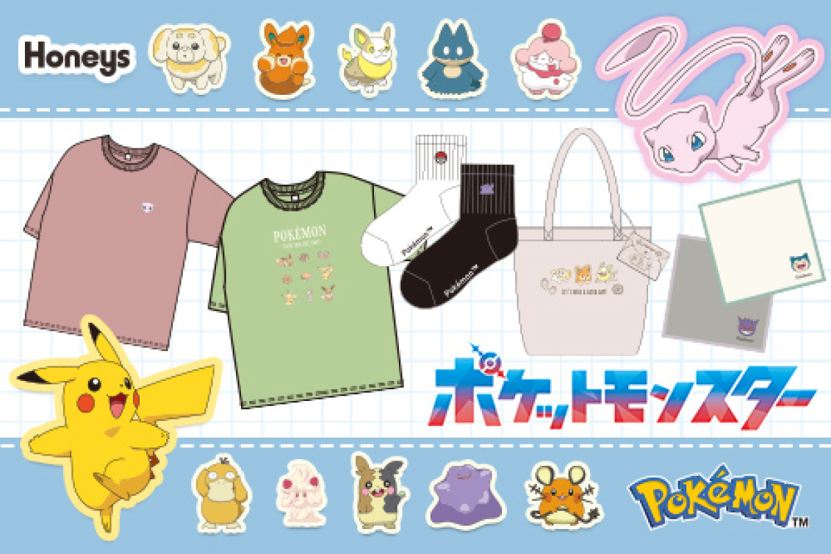 『ポケモン』×「ハニーズ」がコラボ！　ミミッキュの「トートバッグ」など登場