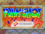 『アーケードアーカイブス パンクショット』スクリーンショット