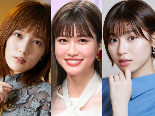 (左から)本田翼、生見愛瑠、白石聖