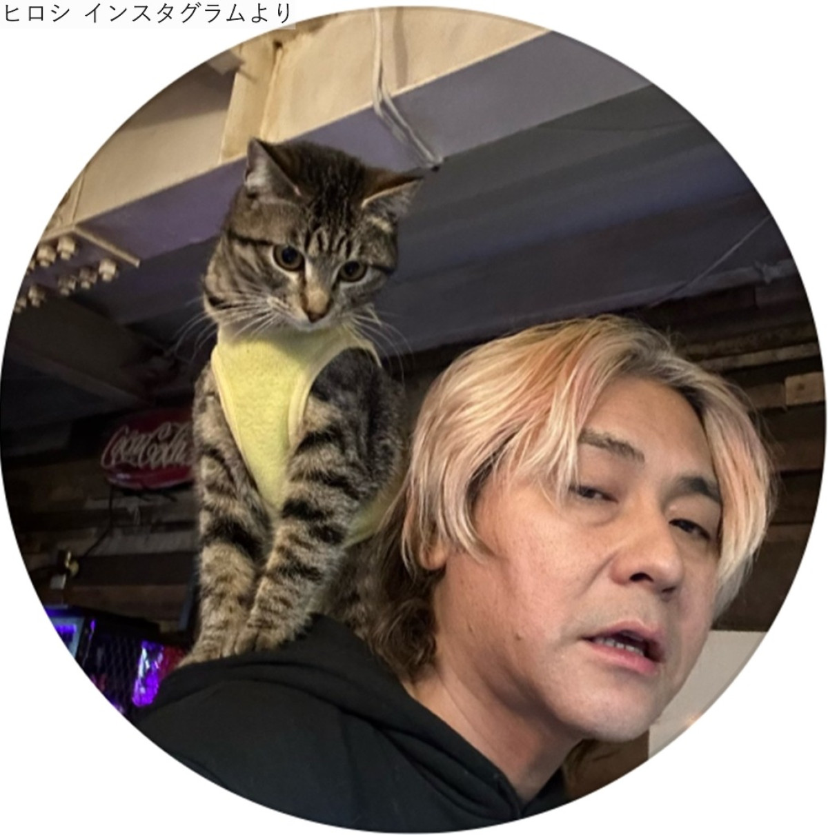 ヒロシ、インスタグラムのアイコン　※「ヒロシ」インスタグラム