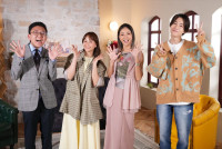 『限界！！ご褒美ガール』に出演する（左から）上垣皓太朗フジテレビアナウンサー、藤本美貴、池田美優、橋本将生（timelesz）