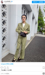 山田優、お出かけコーデ　※「山田優」インスタグラム