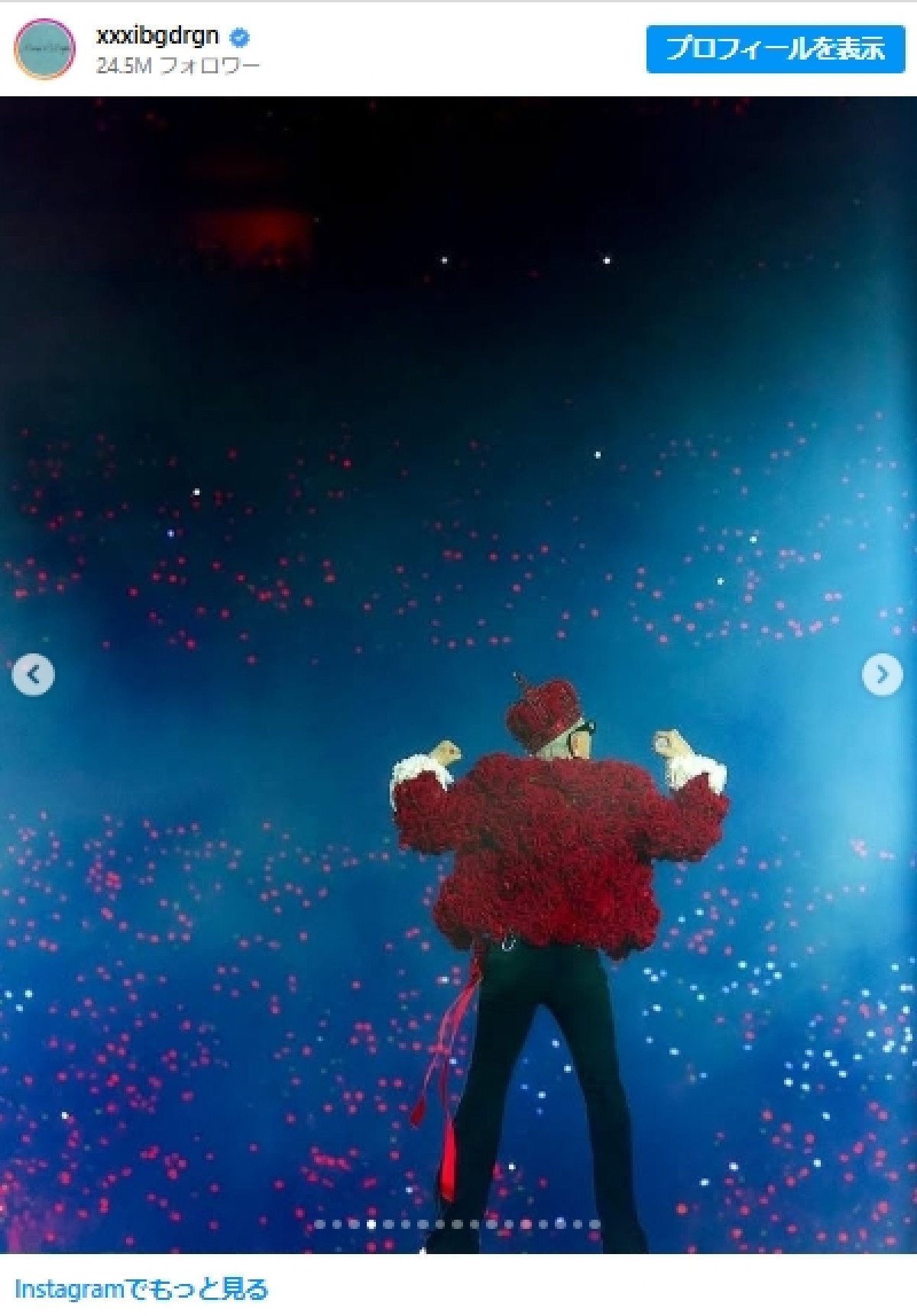 京セラドーム大阪公演のオフショットを披露したG-DRAGON＿20250529