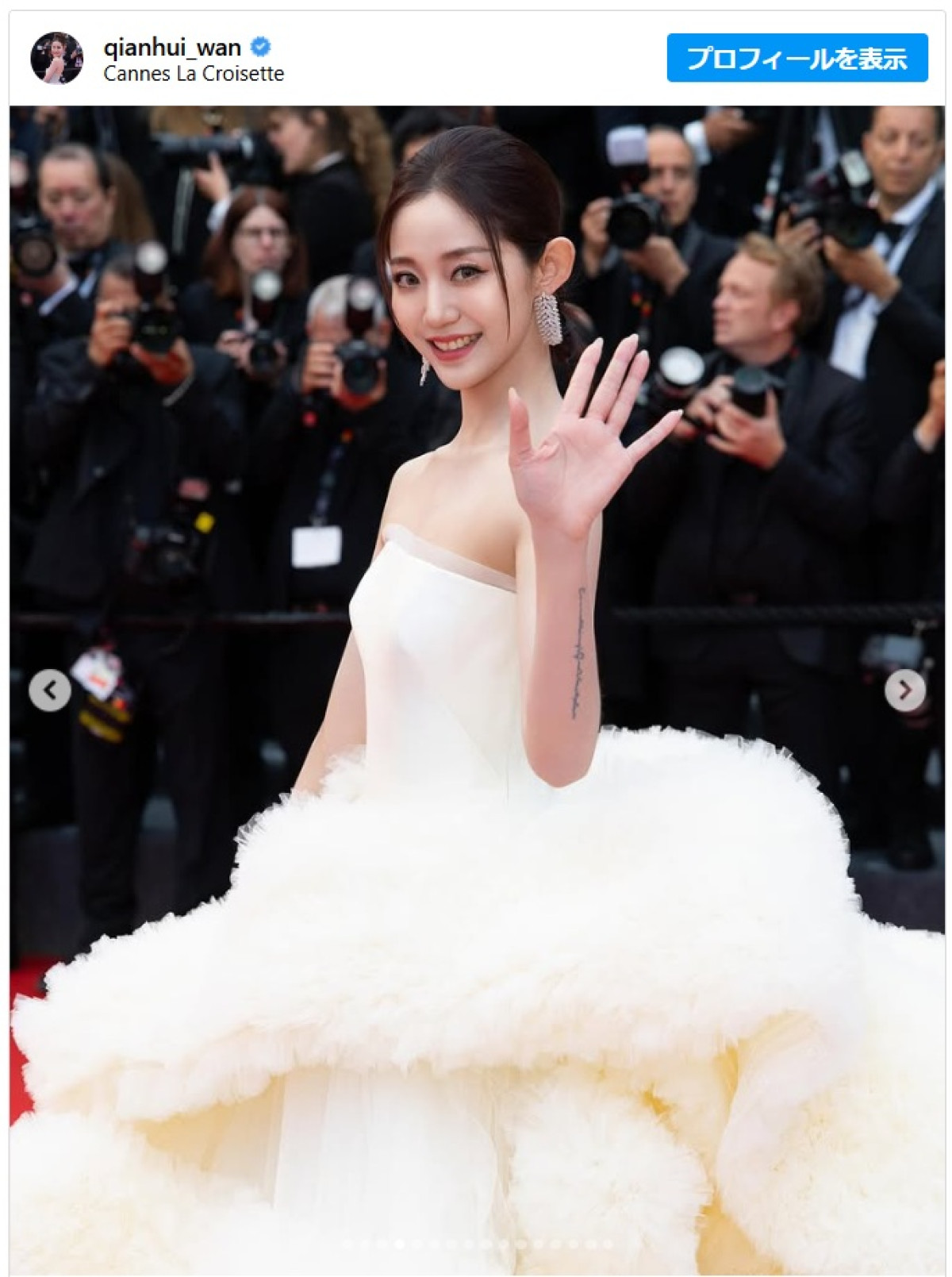 ハイディ・クルム、カンヌ国際映画祭の新ドレスコードを完全無視！　豪華ドレスで登場
