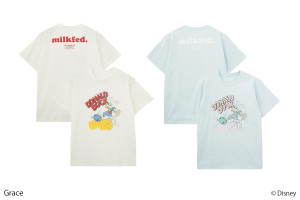 ドナルドダック「MILKFED．」とコラボ！　ポップな世界観を表現した“トートバッグ”など展開