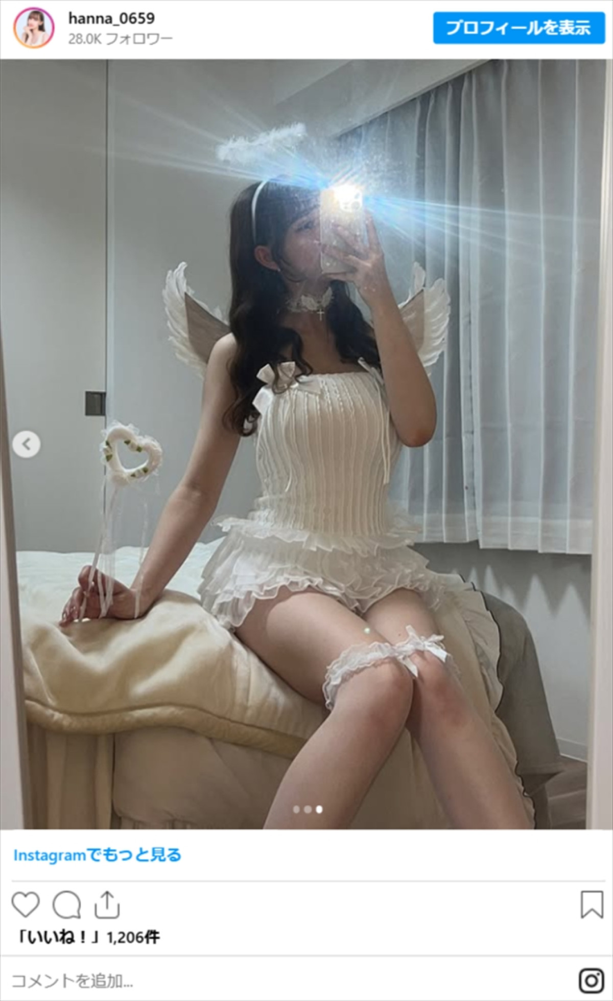 “制コレ史上最高レベルボディ”19歳、美肩ノースリーブ姿が「スタイル抜群」