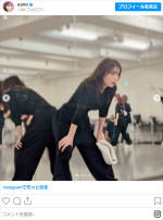 浜崎あゆみ、リハーサル姿　※「浜崎あゆみ」インスタグラム