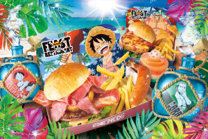 USJ「ワンピース・プレミア・サマー」フード＆グッズが公開！ 「宴レストラン」にハンバーガー初登場