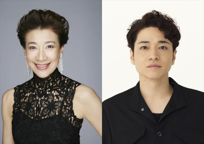 『The Show！「マレーネ・ディートリヒ」～マレーネの人生を歌い踊り語る！～』に出演する（左から）前田美波里、ふぉ～ゆ～・福田悠太