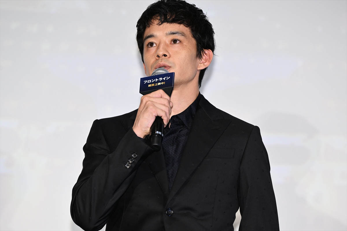 小栗旬、映画『フロントライン』初日に喜び「勇気をもらえる映画」　DMATへエールも