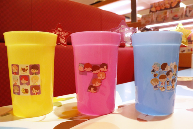 スシロー　BTS コラボ　インザソム　カラーチェンジカップ　コンプリート スシロー×「BTS Island:インザソム」コラボメニューやグッズを