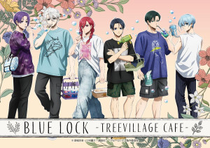 『ブルーロック』期間限定ショップ＆カフェ開催！　シャボン玉を楽しむ6人のグッズやメニューを展開