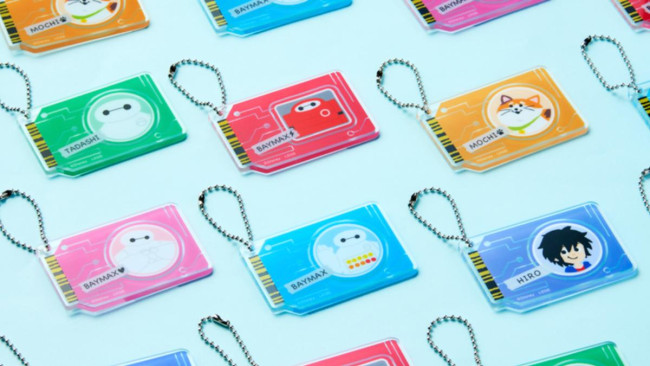 ベイマックス ローソン限定 アクリルキーホルダー　全種類 写真）ローソン限定『ベイマックス』グッズが登場！ カラビナ