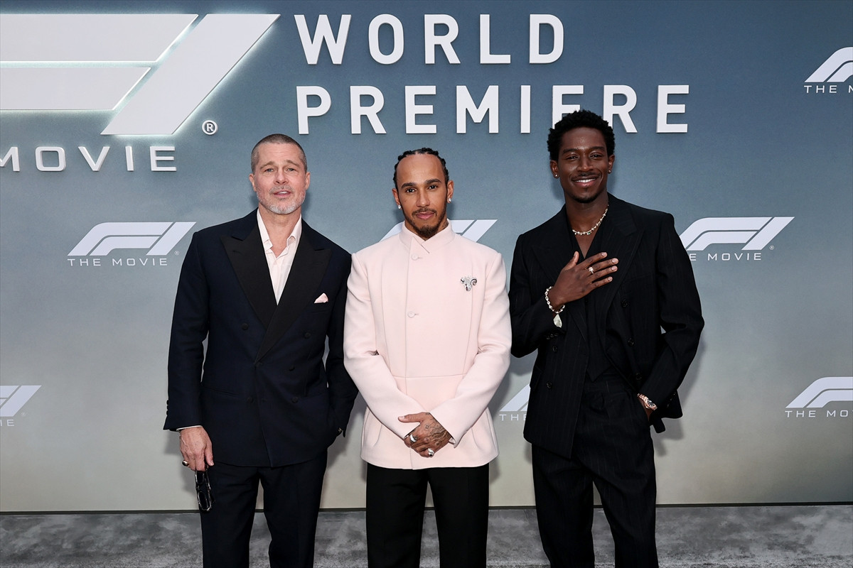 ブラッド・ピット「いつか鈴鹿に挑戦してみたい」　映画『F1(R)／エフワン』ワールドプレミアに角田裕毅、ルイス・ハミルトンら集結