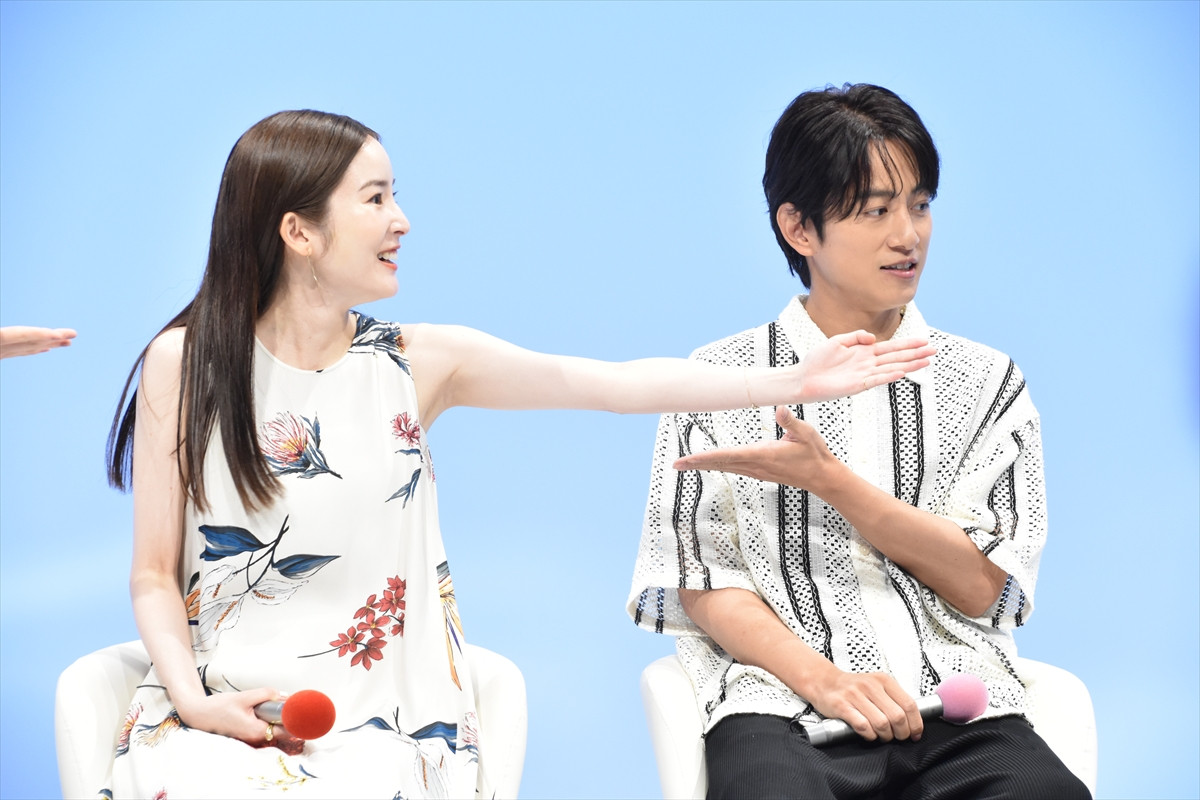 蓮佛美沙子、「結婚するなら誰？」アンケートで熱烈アプローチ！　全編グアムで撮影したドラマの思い出も語る
