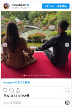 ミランダ・カー夫妻が来日　京都で撮影した写真を大量にシェア！※「Miranda Kerr」インスタグラム
