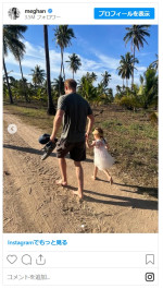 メーガン妃、リリベット王女の誕生日にヘンリー王子との父娘の未公開写真公開※「Meghan，Duchess of Sussex」インスタグラム