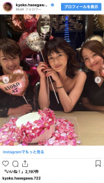 （写真左から）吉瀬美智子、長谷川京子、大沢あかね　※「長谷川京子」インスタグラム