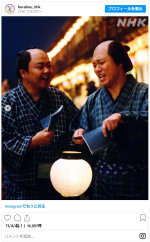 吉原の客役で登場したKOC王者のサルゴリラ　※大河ドラマ『べらぼう～蔦重栄華乃夢噺～』公式インスタグラム