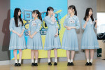 『日向坂になりましょう-五期生成長バラエティ-』発表会見に出席した日向坂46五期生