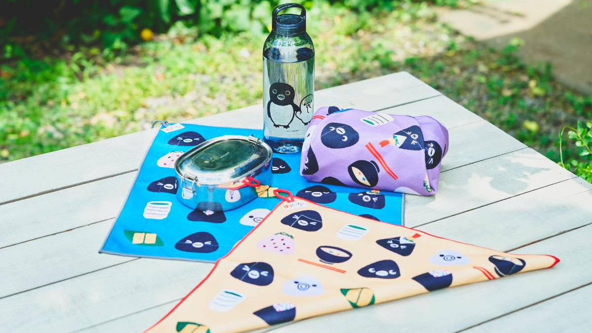 ほんのり屋 Suicaペンギン エコバッグ くっつく保冷クロス 2個セット 252074176143397_1200.jpg