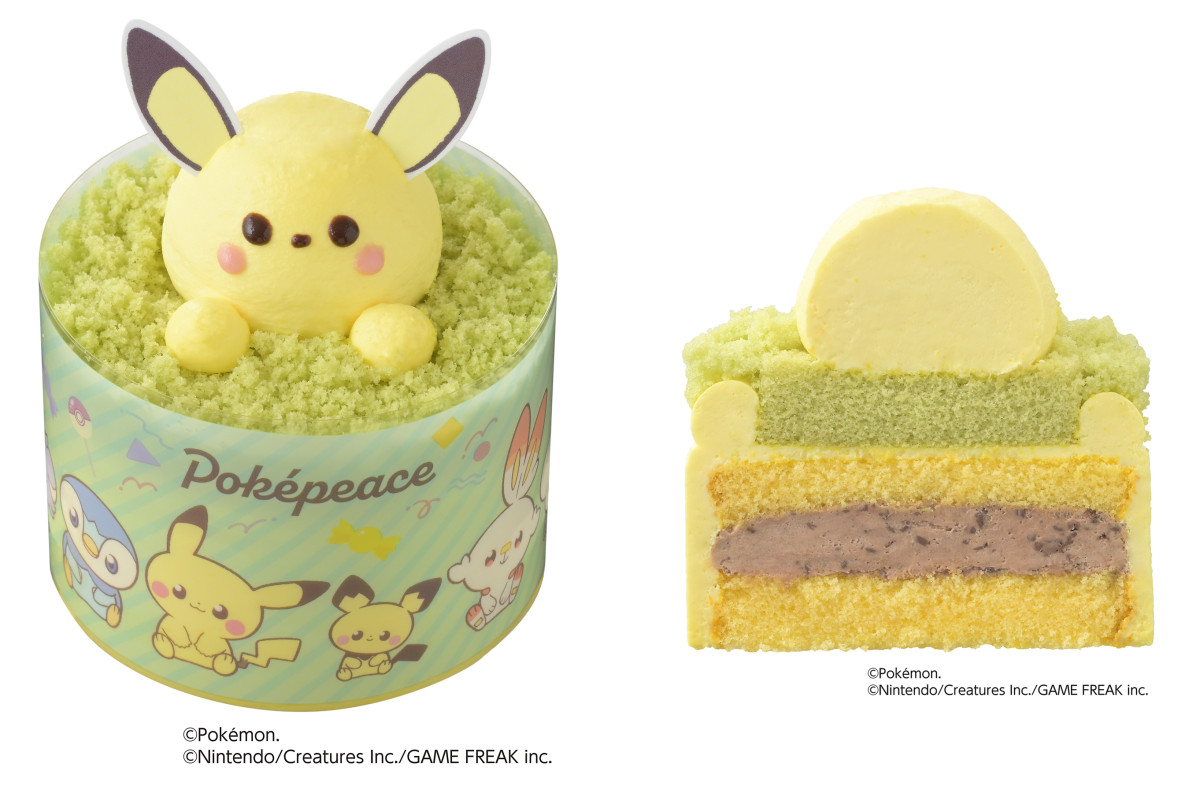 銀座コージーコーナー“ピカチュウの1人用ケーキ”が登場！　『ポケピース』のプチケーキも