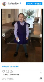 ベッカム家の末っ子ハーパーが14歳に！　かわいすぎる幼少期ショットで母ヴィクトリアがお祝い※「Victoria Beckham」インスタグラム
