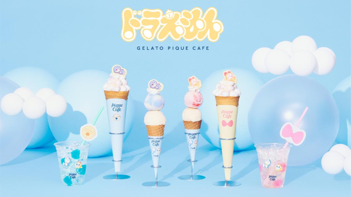 ジェラピケカフェ『ドラえもん』メニュー登場！ どら焼きをモチーフに