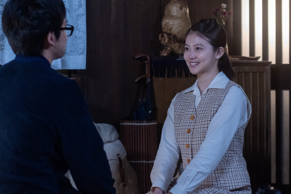 『あんぱん』“のぶ”今田美桜、“嵩”北村匠海の描いた“太ったおんちゃん”に笑顔　ネットも歓喜「ついに!!」「プロトタイプ爆誕」