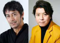 （左から）阿部寛、上川隆也