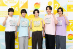 『24時間テレビ48‐愛は地球を救う‐』ytvサポーター（左から）池川侑希弥、嶋崎斗亜、西村拓哉、伊藤篤志、角紳太郎