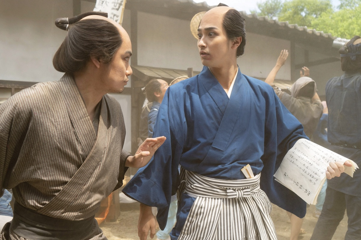 大河ドラマ『べらぼう~蔦重栄華乃夢噺~』第33回「打壊演太女功徳」より