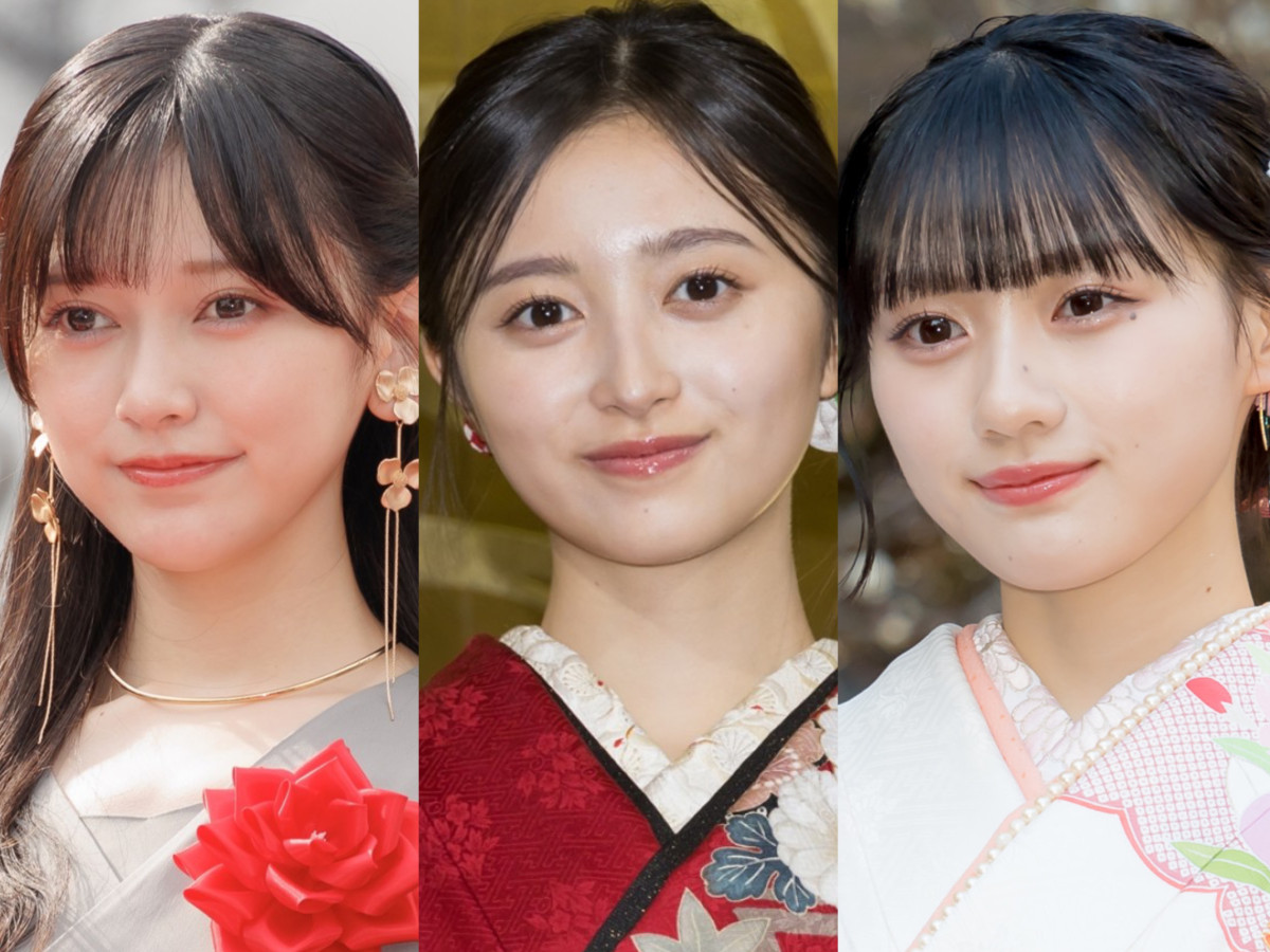 (左から)池田瑛紗、井上和、川崎桜