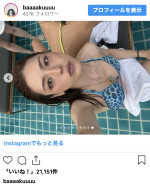 井手上漠、スタイル抜群の水着ショットを披露　※「井手上漠」インスタグラム