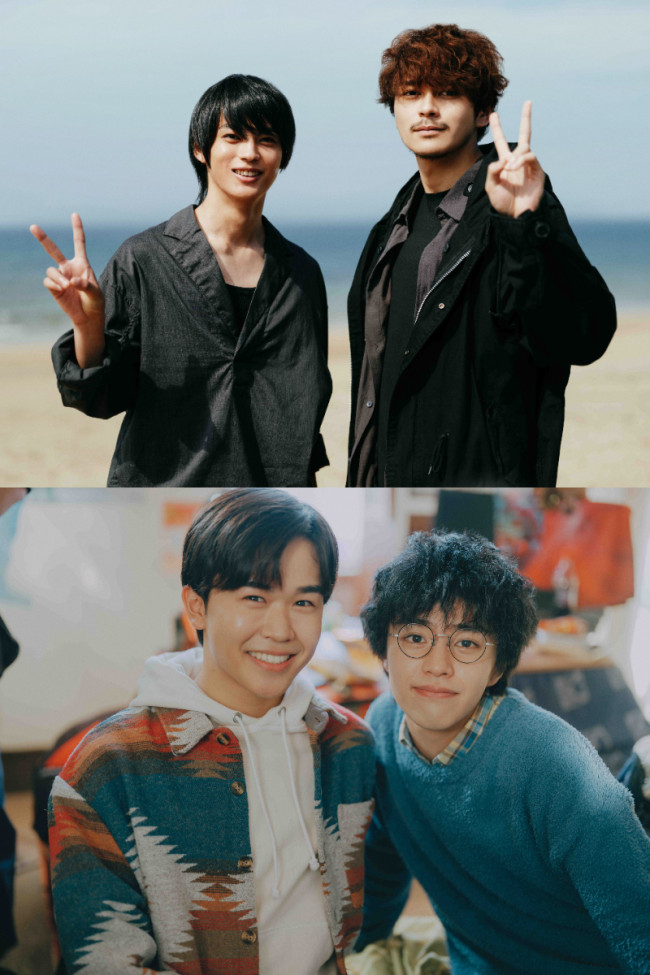 神尾楓珠(上段左)&醍醐虎汰朗(上段右)が“サプライズ出演” 映画『カラダ探し THE LAST NIGHT』メイキングカット