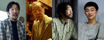 ドラマ『シナントロープ』に出演する（左から）黒田大輔、綾田俊樹、山本浩司、栗原颯人