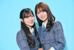 （左から）日向坂46・河田陽菜、山下葉留花