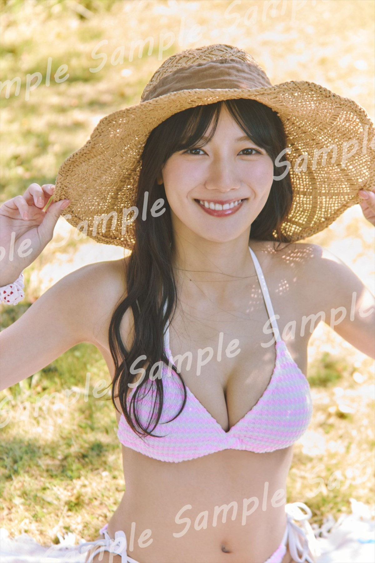 日向坂46・河田陽菜、2nd写真集発売記念YouTube生配信決定！　麦わら帽子×“ビキニ”の特典ポスターカット解禁