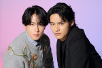 （左から）宮舘涼太、水上恒司
