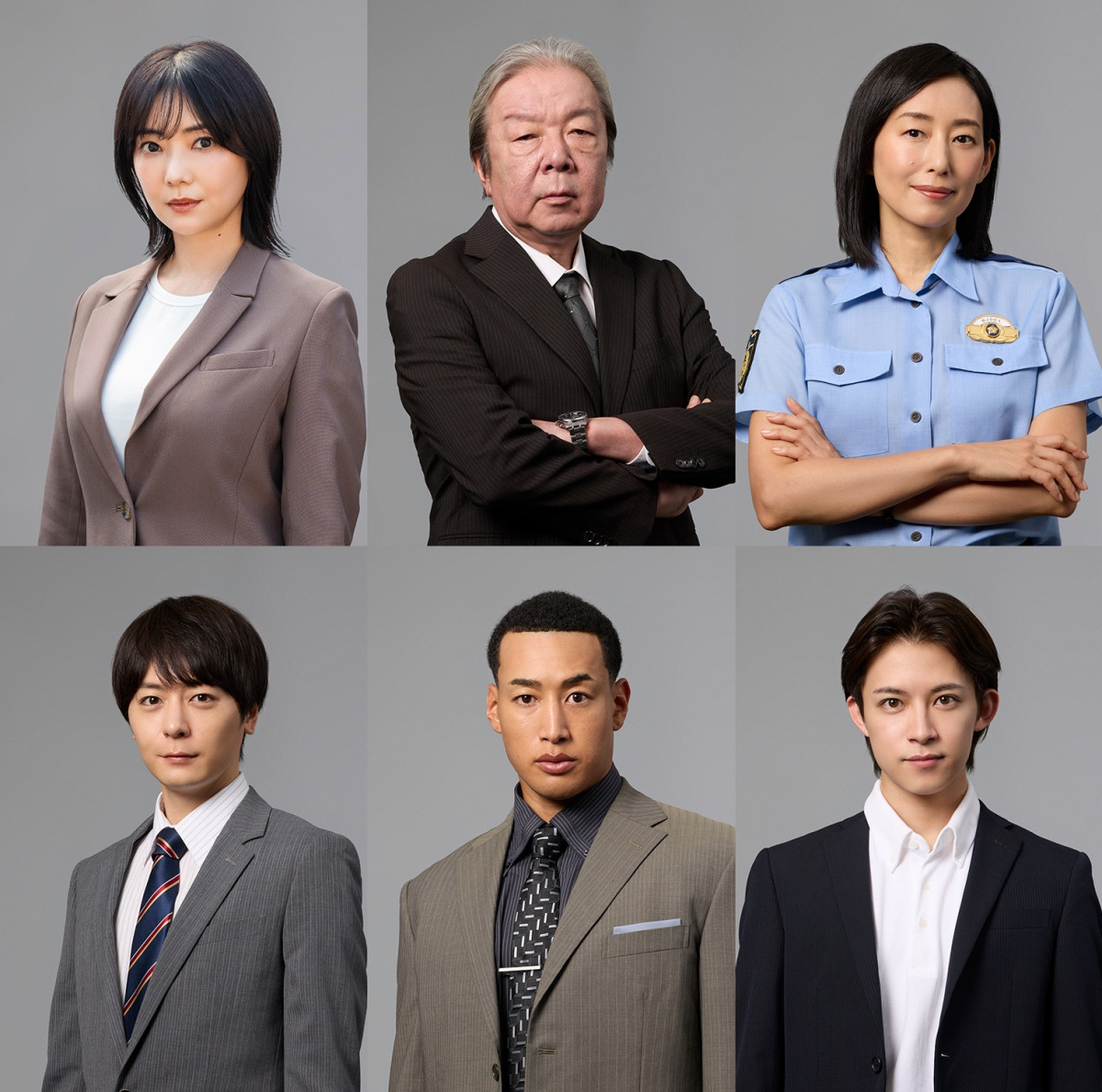 ドラマ『コーチ』追加キャスト(上段左から)倉科カナ、古田新太、木村多江(下段左から)犬飼貴丈、関口メンディー、阿久津仁愛