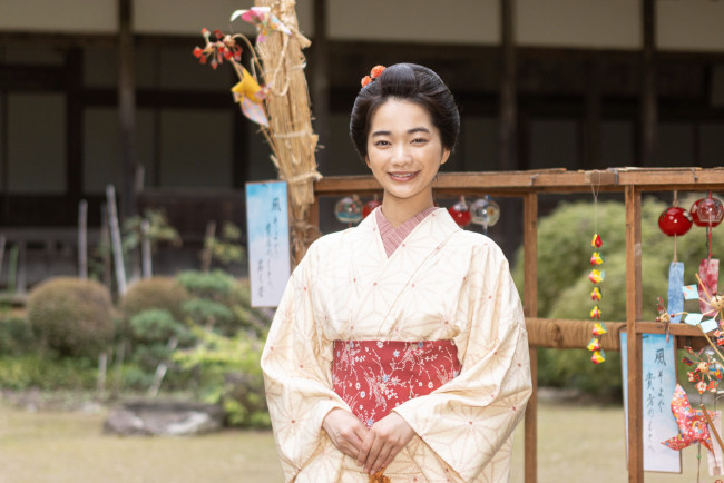 連続テレビ小説『風、薫る』クランクインを迎えた見上愛