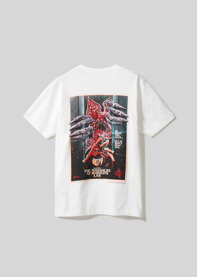 Lサイズ ストレンジャーシングス デモゴルゴン Tシャツ グラニフ L