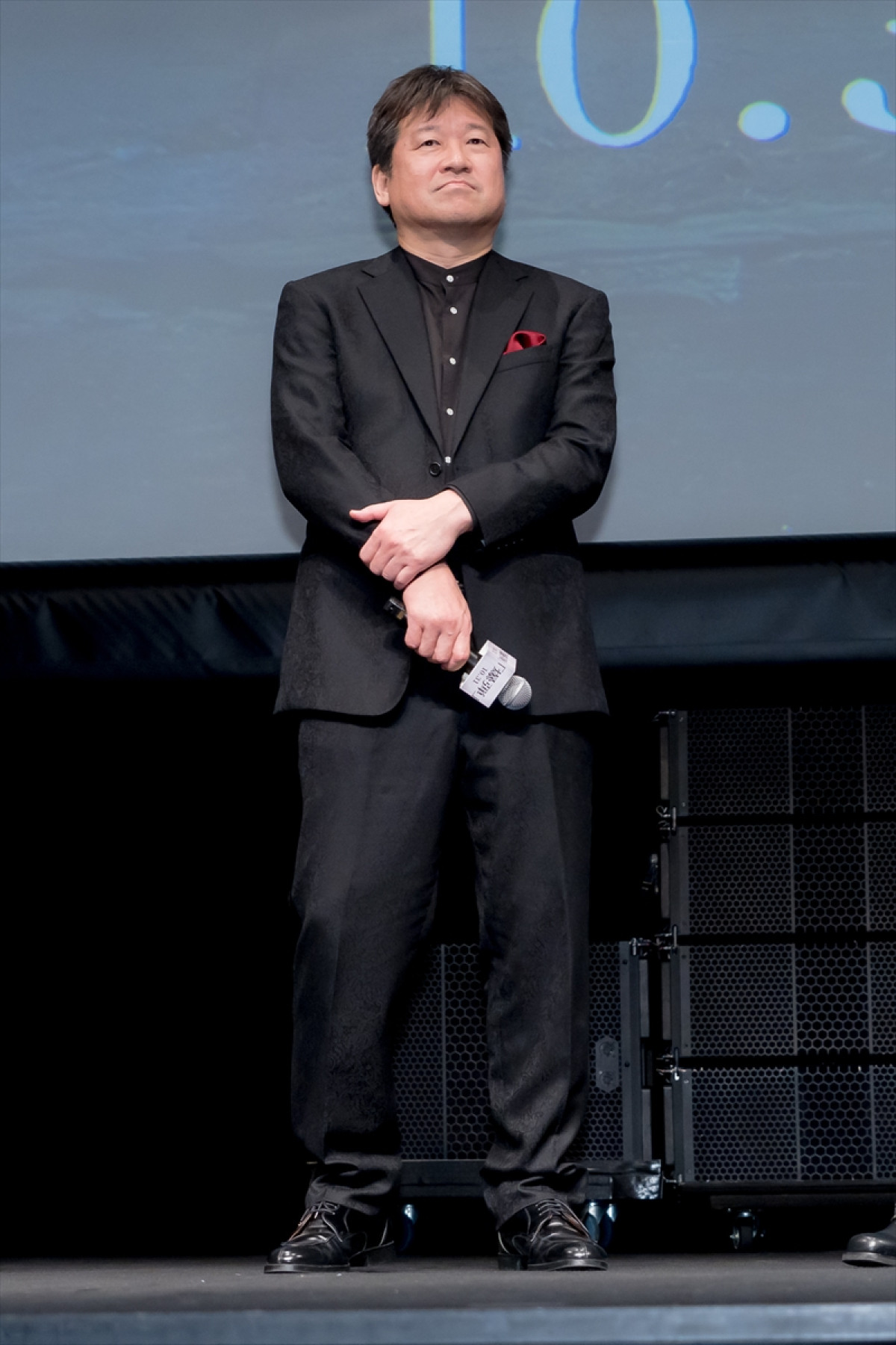 渡部篤郎、舞台挨拶で涙　佐藤二朗「いきなり泣き出すからびっくりしちゃった」