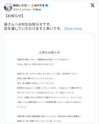 人気個人VTuber、“新しい命”の報告に温かい反響「私は既婚でパートナーがいます」