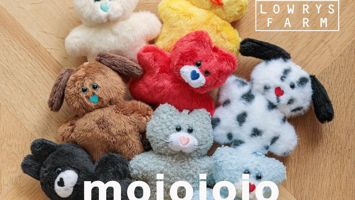 mojojojo×ローリーズファーム　ネコ　トイキーホルダー巾着エコバッグセット mojojojo」×「ローリーズファーム」がコラボ！ 限定“トイキーホルダー